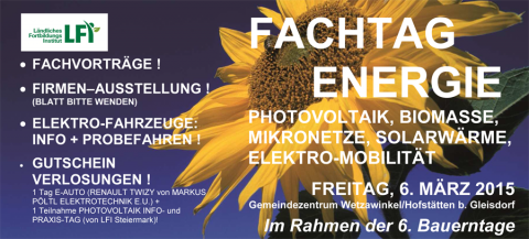 Fachtag Energie
